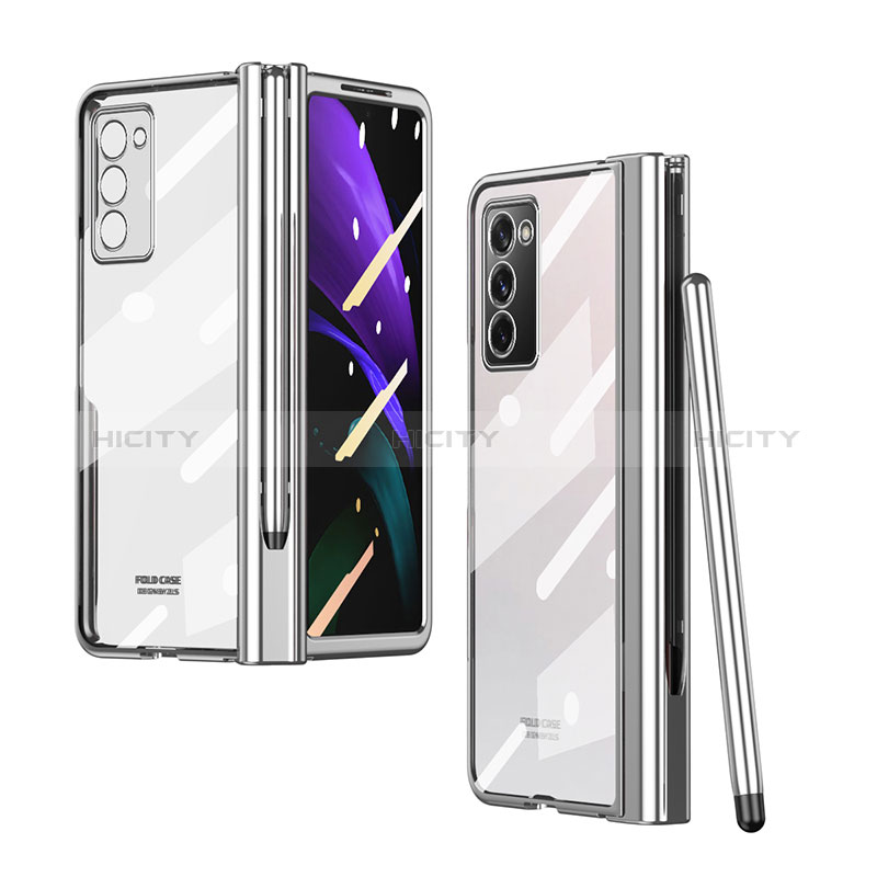 Coque Antichocs Rigide Transparente Crystal Etui Housse H03 pour Samsung Galaxy Z Fold2 5G Plus