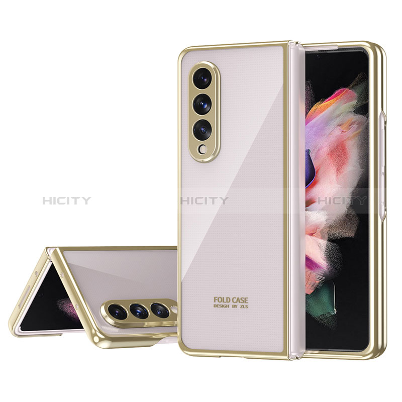 Coque Antichocs Rigide Transparente Crystal Etui Housse H04 pour Samsung Galaxy Z Fold3 5G Plus