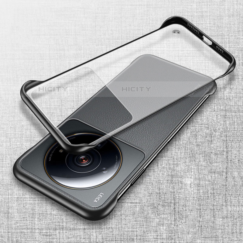 Coque Antichocs Rigide Transparente Crystal Etui Housse H04 pour Xiaomi Mi 12 Ultra 5G Noir Plus