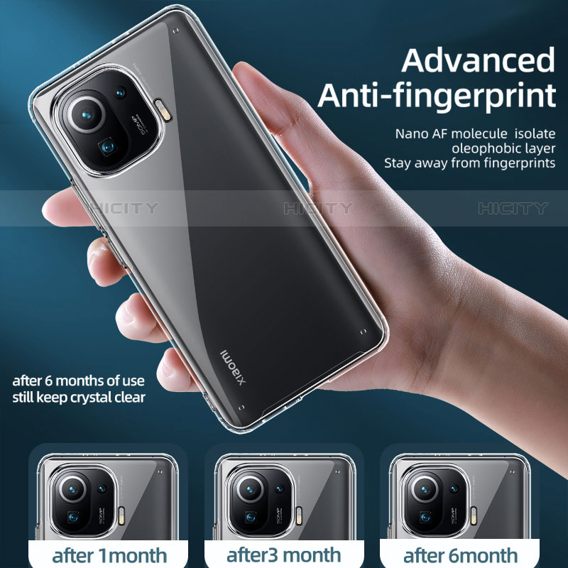 Coque Antichocs Rigide Transparente Crystal Etui Housse H05 pour Xiaomi Mi 11 Pro 5G Plus