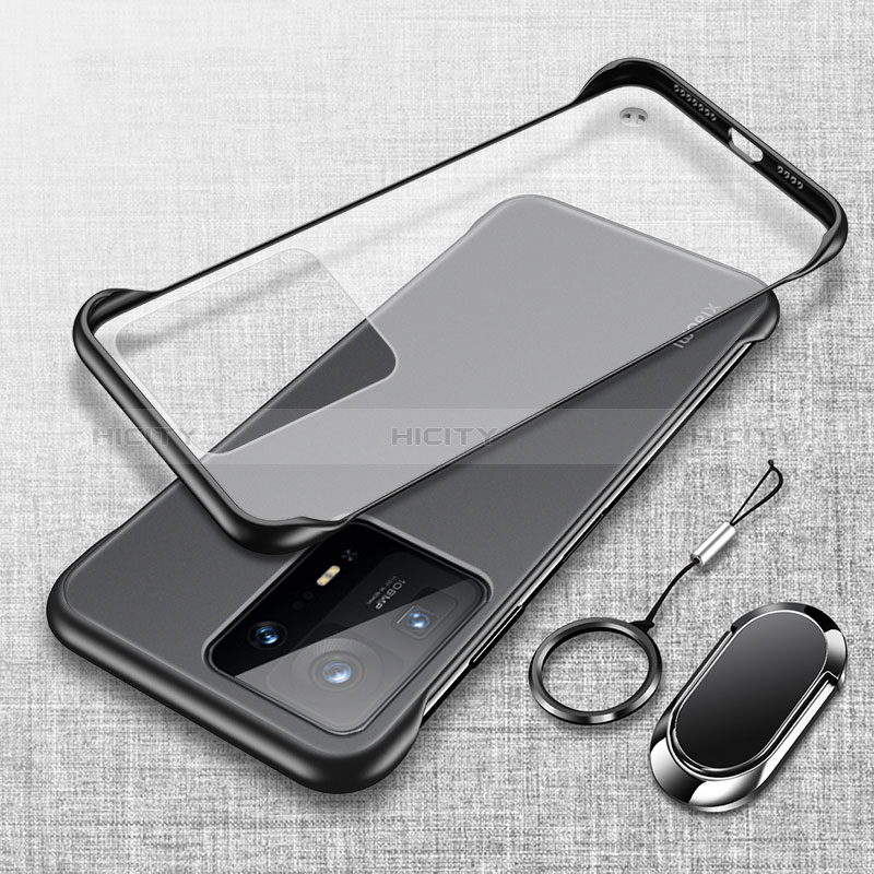 Coque Antichocs Rigide Transparente Crystal Etui Housse H05 pour Xiaomi Mi Mix 4 5G Noir Plus