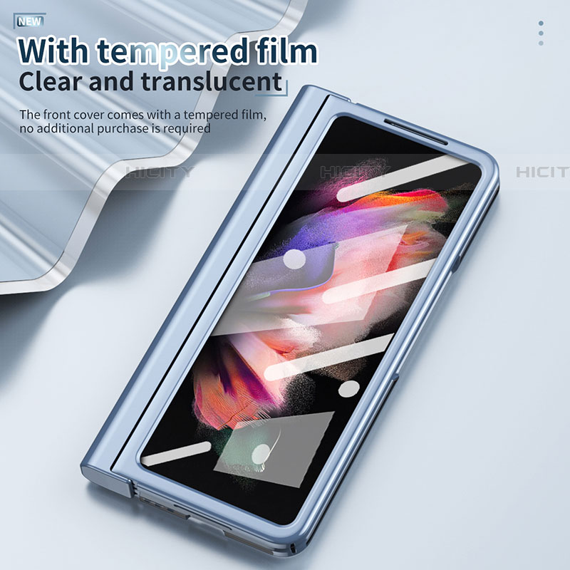 Coque Antichocs Rigide Transparente Crystal Etui Housse H07 pour Samsung Galaxy Z Fold4 5G Plus