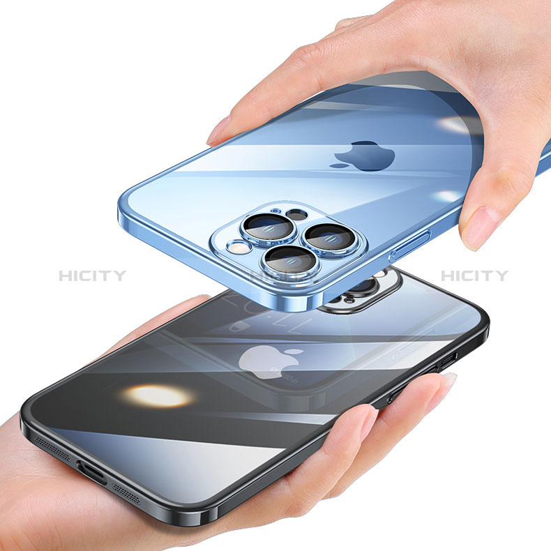 Coque Antichocs Rigide Transparente Crystal Etui Housse QC2 pour Apple iPhone 14 Pro Max Plus