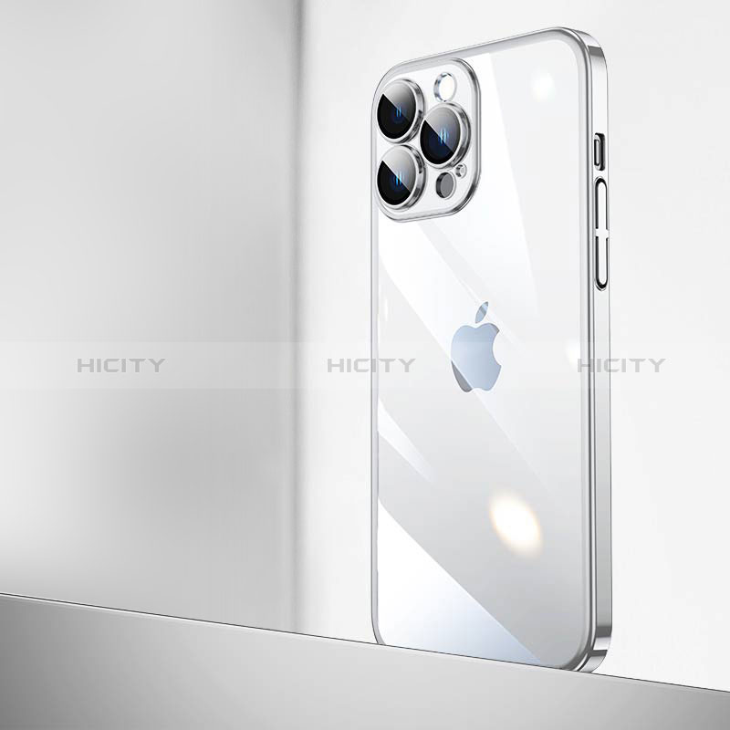 Coque Antichocs Rigide Transparente Crystal Etui Housse QC2 pour Apple iPhone 15 Pro Plus