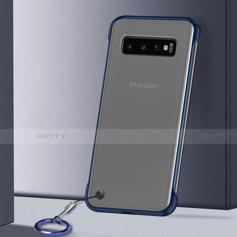 Coque Antichocs Rigide Transparente Crystal Etui Housse S01 pour Samsung Galaxy S10 Plus