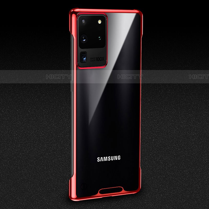 Coque Antichocs Rigide Transparente Crystal Etui Housse S01 pour Samsung Galaxy S20 Ultra Plus