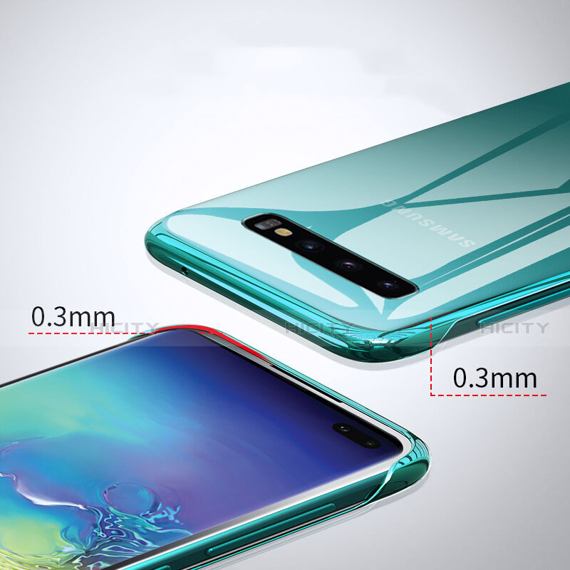 Coque Antichocs Rigide Transparente Crystal Etui Housse S02 pour Samsung Galaxy S10 Plus Plus