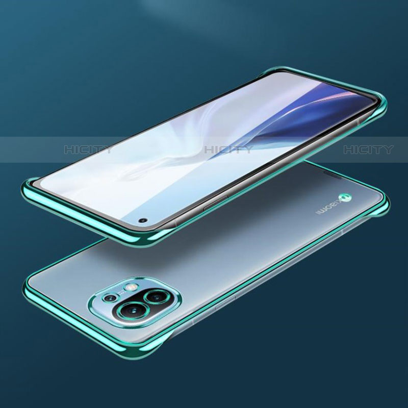 Coque Antichocs Rigide Transparente Crystal Etui Housse S02 pour Xiaomi Mi 11 Lite 4G Plus