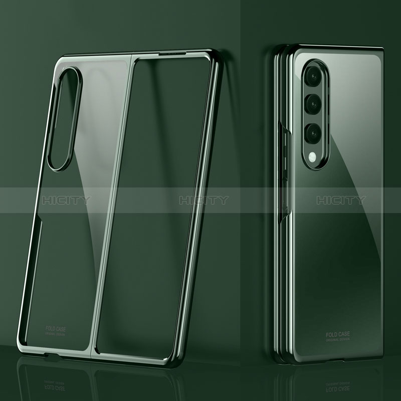 Coque Antichocs Rigide Transparente Crystal Etui Housse Z01 pour Samsung Galaxy Z Fold3 5G Plus