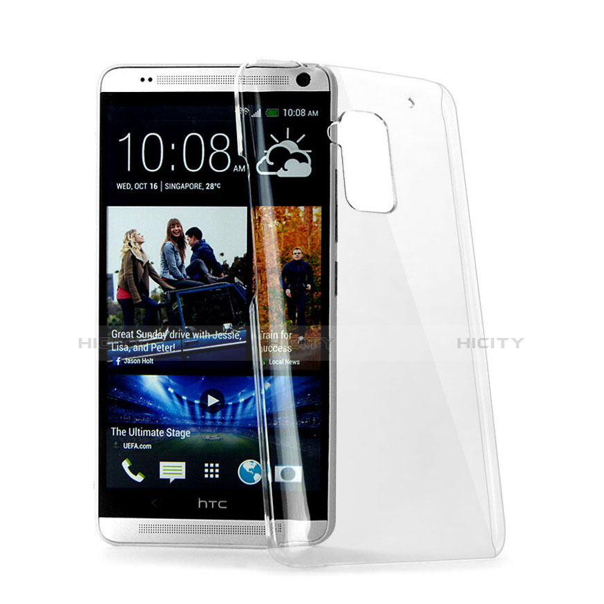 Coque Antichocs Rigide Transparente Crystal pour HTC One Max Clair Plus