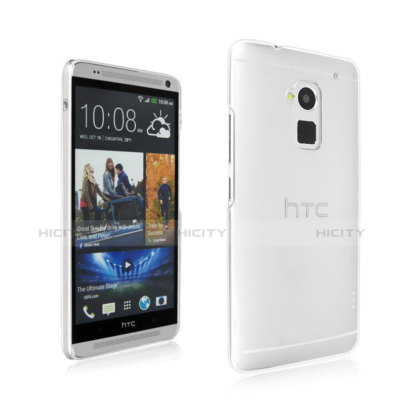 Coque Antichocs Rigide Transparente Crystal pour HTC One Max Clair Plus