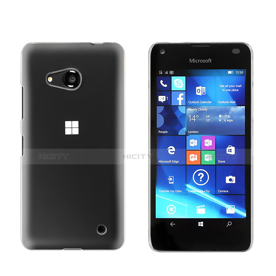 Coque Antichocs Rigide Transparente Crystal pour Microsoft Lumia 550 Clair Plus