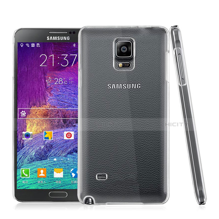 Coque Antichocs Rigide Transparente Crystal pour Samsung Galaxy Note 4 SM-N910F Clair Plus