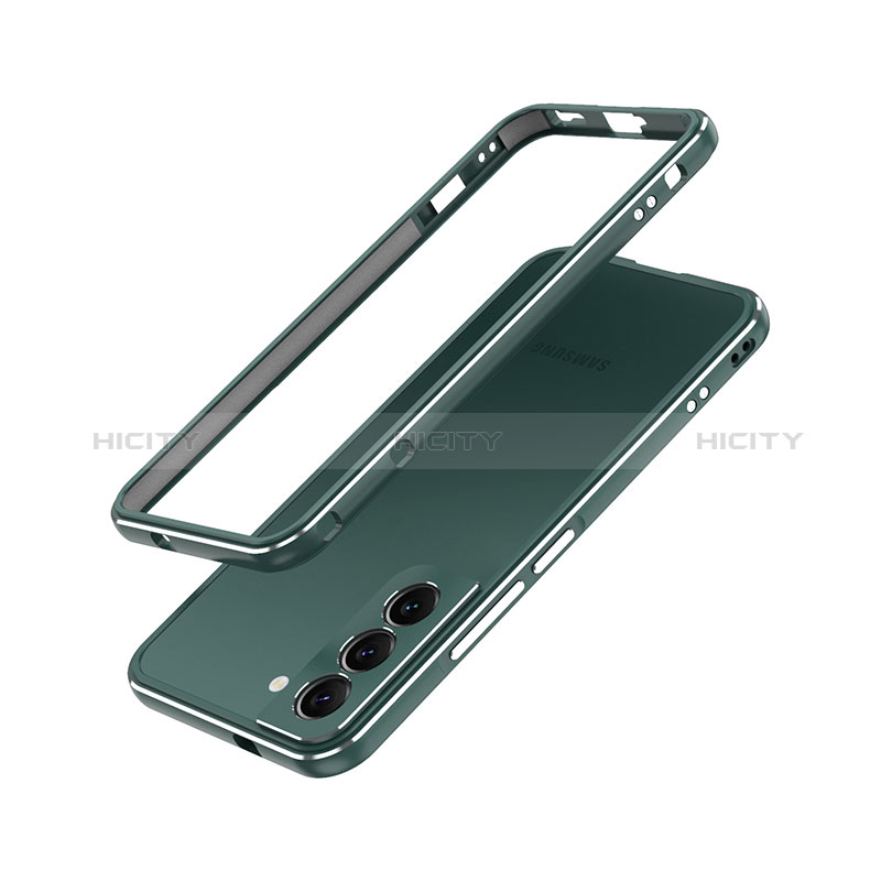Coque Bumper Luxe Aluminum Metal Etui A01 pour Samsung Galaxy S24 Plus 5G Plus