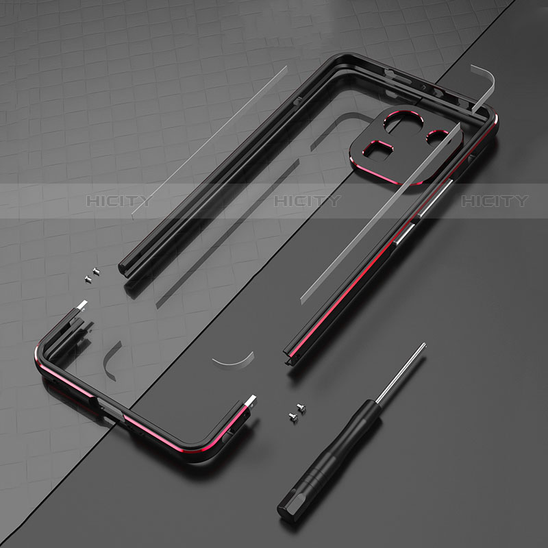 Coque Bumper Luxe Aluminum Metal Etui A01 pour Xiaomi Mi 11 Pro 5G Plus