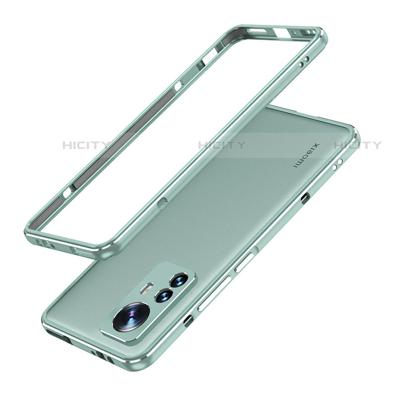 Coque Bumper Luxe Aluminum Metal Etui A01 pour Xiaomi Mi 12 Pro 5G Plus
