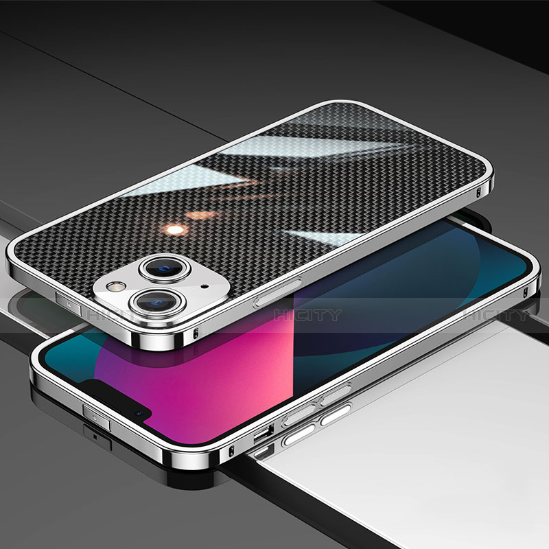 Coque Bumper Luxe Aluminum Metal Etui A02 pour Apple iPhone 14 Plus Plus