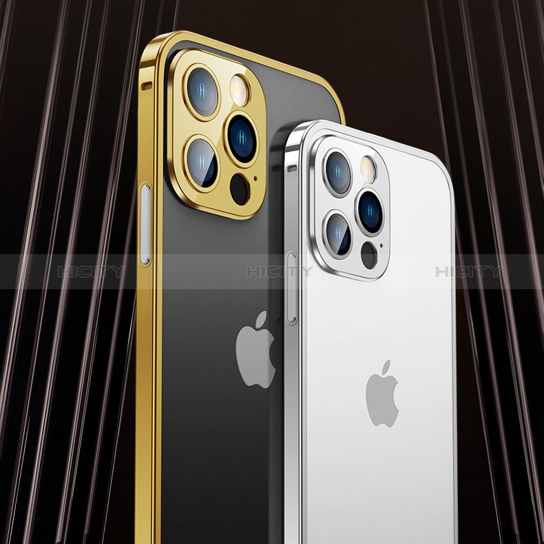Coque Bumper Luxe Aluminum Metal Etui A03 pour Apple iPhone 14 Pro Max Plus