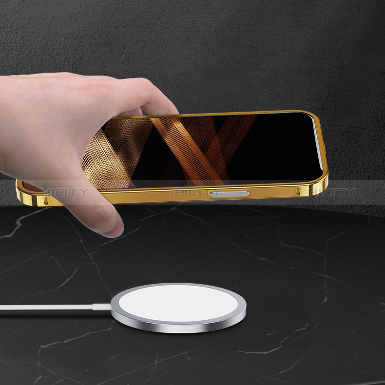 Coque Bumper Luxe Aluminum Metal Etui A03 pour Apple iPhone 15 Plus Plus