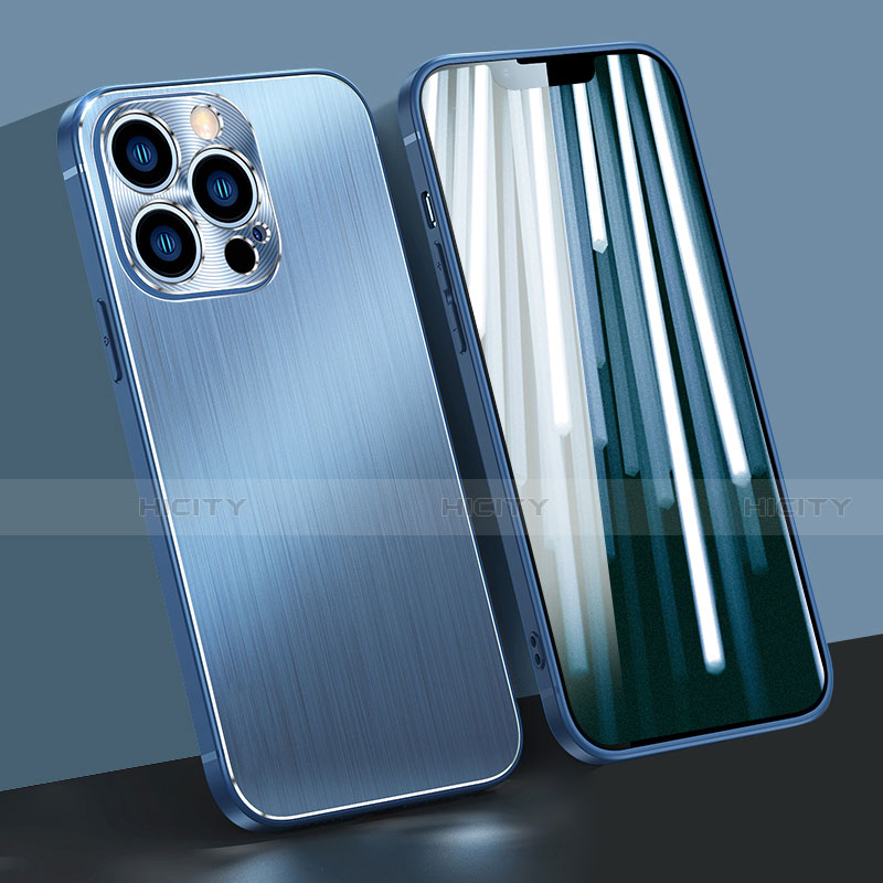 Coque Bumper Luxe Aluminum Metal Etui A05 pour Apple iPhone 13 Pro Plus