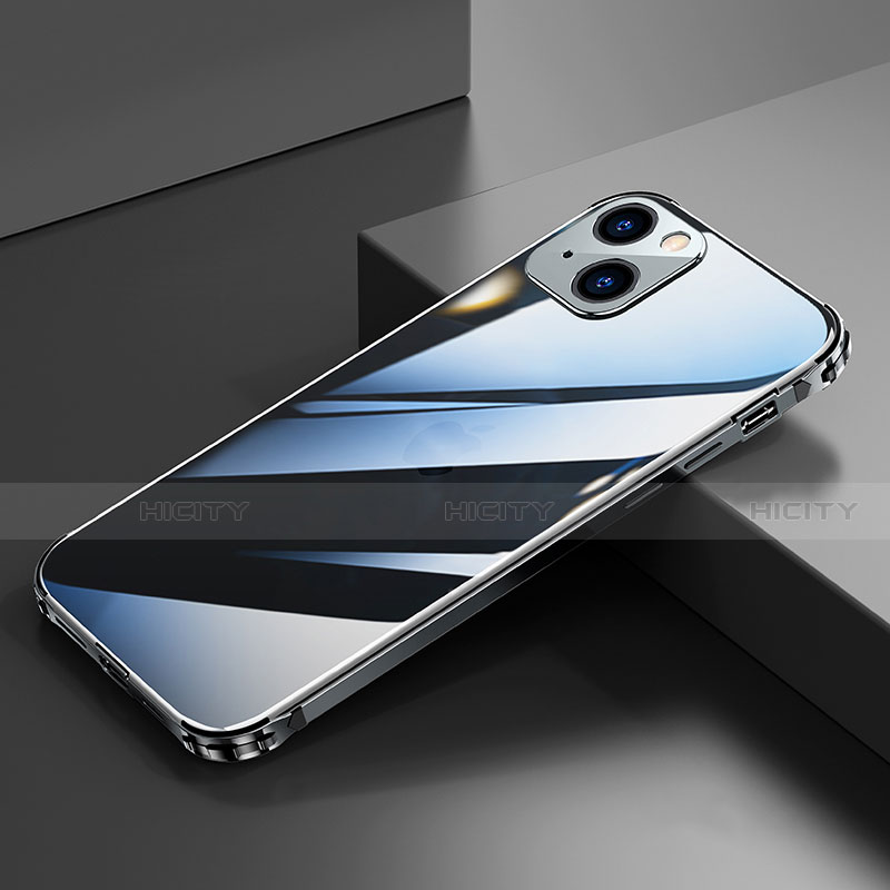Coque Bumper Luxe Aluminum Metal Etui A06 pour Apple iPhone 14 Plus