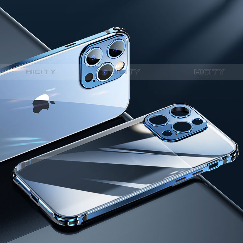 Coque Bumper Luxe Aluminum Metal Etui A06 pour Apple iPhone 15 Pro Max Plus