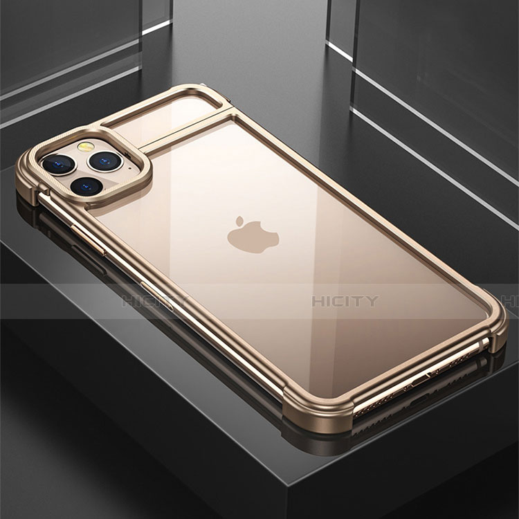 Coque Bumper Luxe Aluminum Metal Etui F01 pour Apple iPhone 11 Pro Max Plus