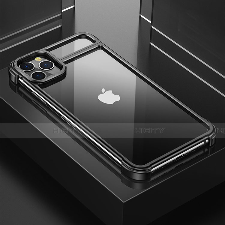 Coque Bumper Luxe Aluminum Metal Etui F01 pour Apple iPhone 11 Pro Plus