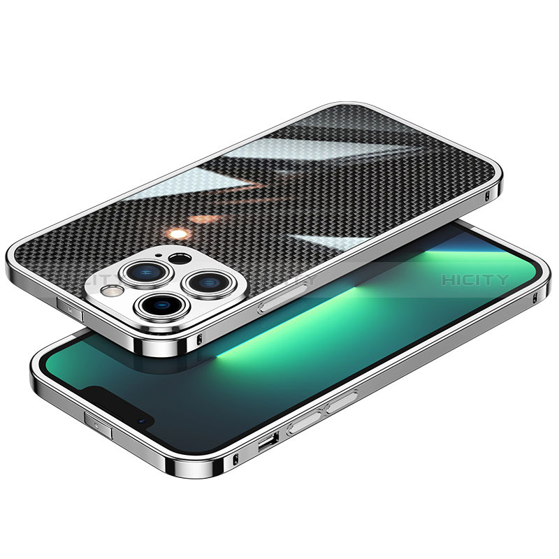 Coque Bumper Luxe Aluminum Metal Etui JL2 pour Apple iPhone 13 Pro Max Plus