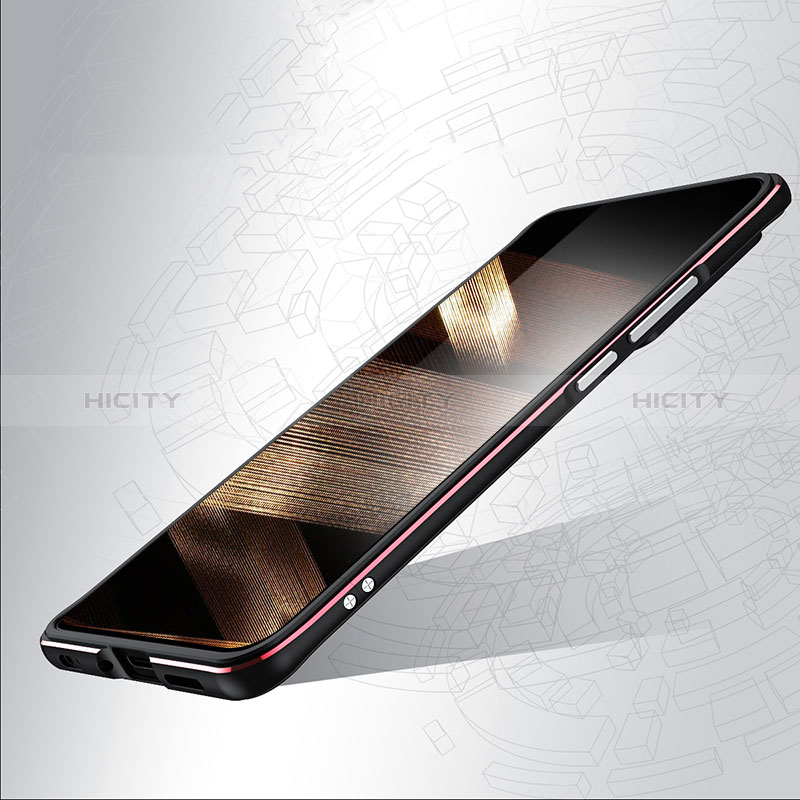 Coque Bumper Luxe Aluminum Metal Etui JZ1 pour Xiaomi Redmi Note 13 Pro+ Plus 5G Plus