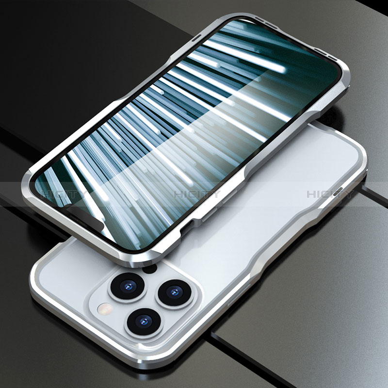 Coque Bumper Luxe Aluminum Metal Etui LF1 pour Apple iPhone 13 Pro Max Plus