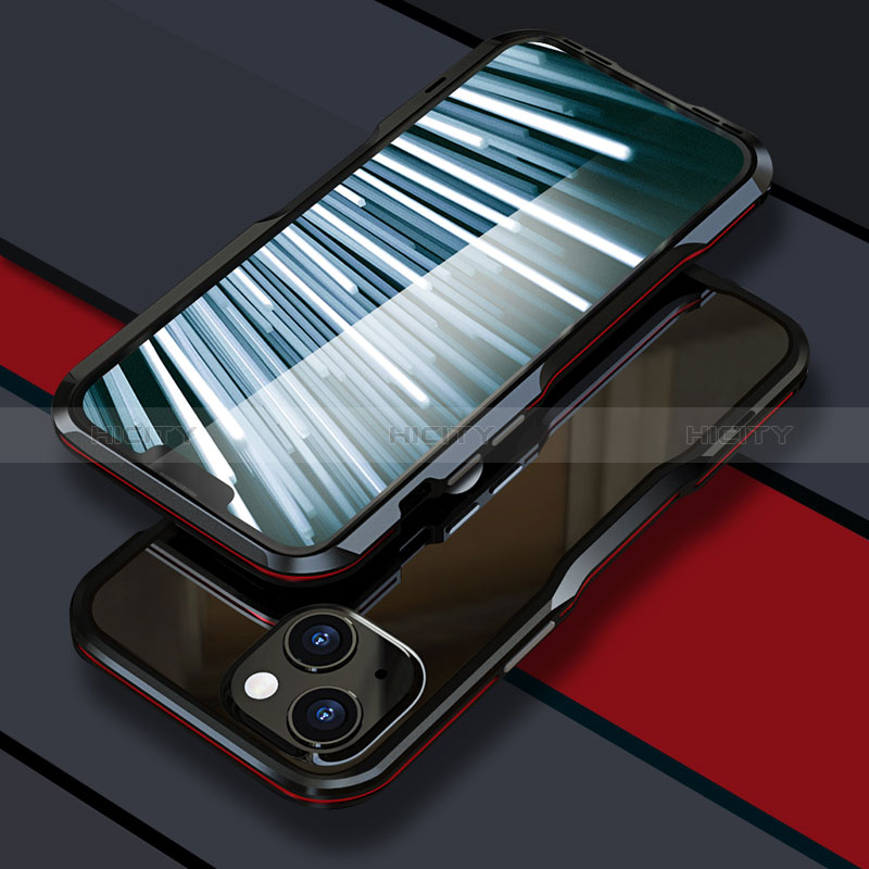 Coque Bumper Luxe Aluminum Metal Etui LF1 pour Apple iPhone 14 Plus