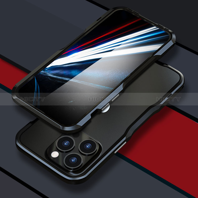 Coque Bumper Luxe Aluminum Metal Etui LF1 pour Apple iPhone 15 Pro Max Plus