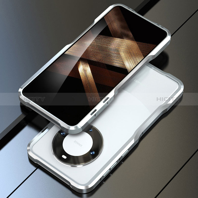 Coque Bumper Luxe Aluminum Metal Etui LF1 pour Huawei Mate 60 Pro+ Plus Plus