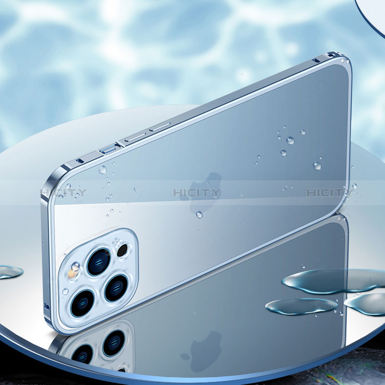 Coque Bumper Luxe Aluminum Metal Etui LK1 pour Apple iPhone 13 Pro Plus