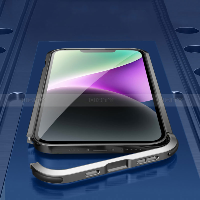Coque Bumper Luxe Aluminum Metal Etui LK2 pour Apple iPhone 13 Pro Max Plus