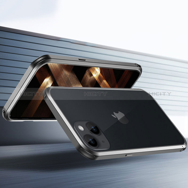 Coque Bumper Luxe Aluminum Metal Etui LO1 pour Apple iPhone 14 Pro Plus