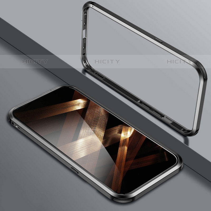 Coque Bumper Luxe Aluminum Metal Etui LO1 pour Apple iPhone 15 Pro Plus