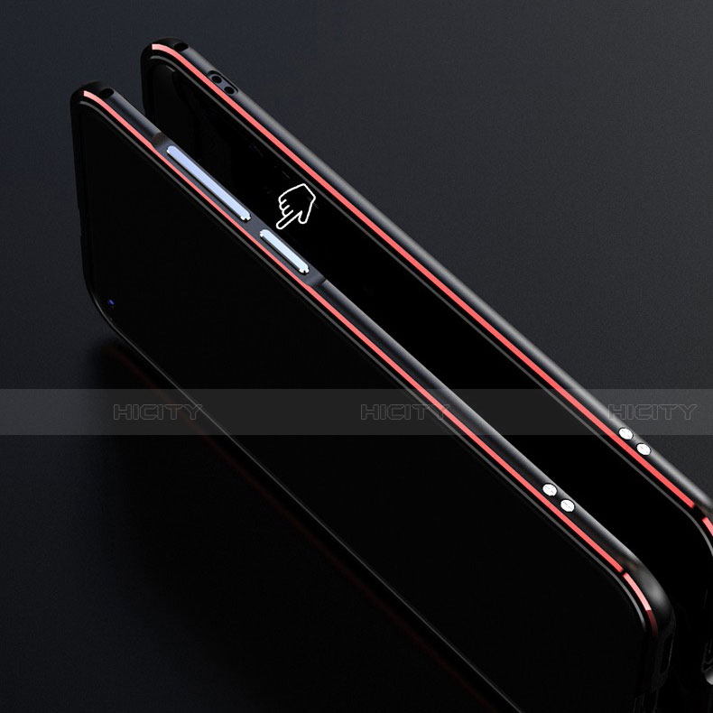 Coque Bumper Luxe Aluminum Metal Etui M01 pour Huawei P20 Plus