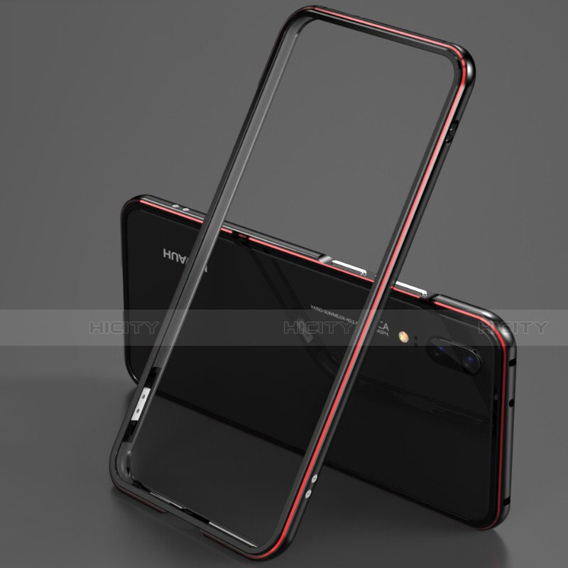 Coque Bumper Luxe Aluminum Metal Etui M01 pour Huawei P20 Plus