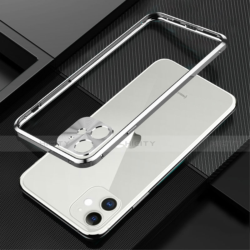 Coque Bumper Luxe Aluminum Metal Etui N01 pour Apple iPhone 12 Plus