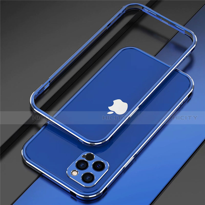 Coque Bumper Luxe Aluminum Metal Etui N02 pour Apple iPhone 12 Pro Max Plus