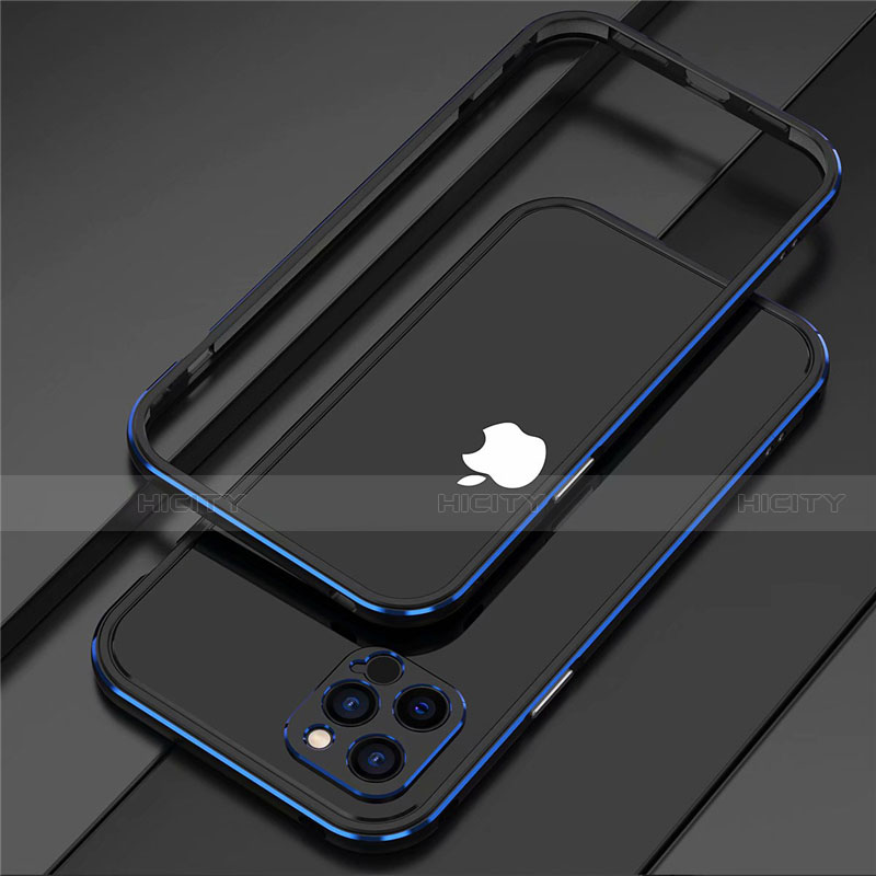 Coque Bumper Luxe Aluminum Metal Etui N02 pour Apple iPhone 12 Pro Plus