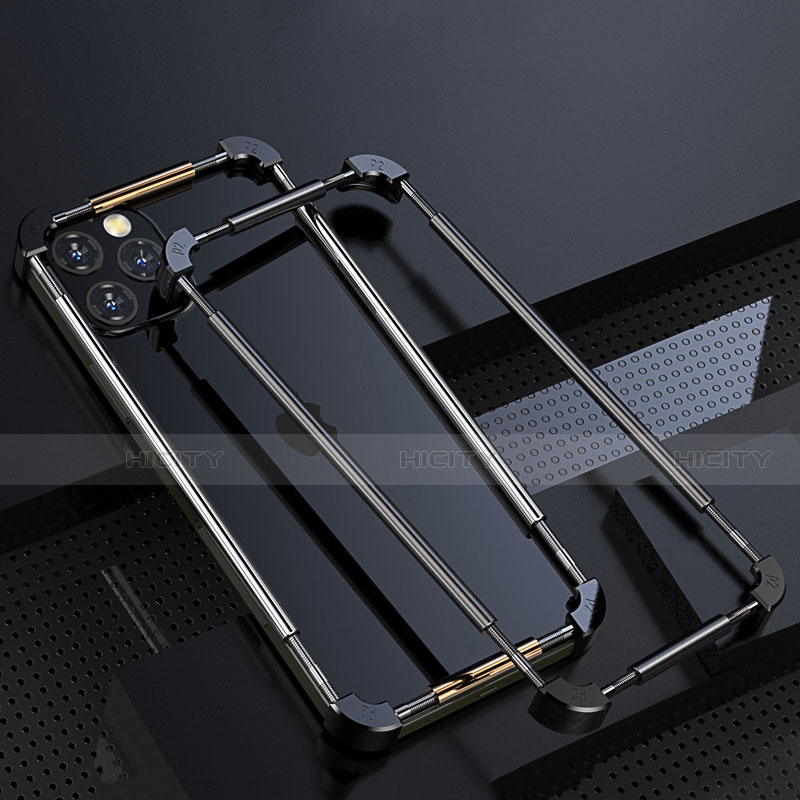 Coque Bumper Luxe Aluminum Metal Etui N03 pour Apple iPhone 12 Pro Max Plus