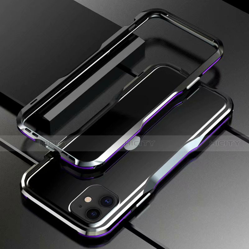 Coque Bumper Luxe Aluminum Metal Etui pour Apple iPhone 11 Mixte Plus