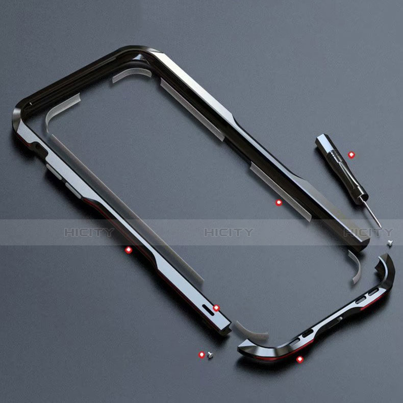 Coque Bumper Luxe Aluminum Metal Etui pour Apple iPhone 11 Pro Plus