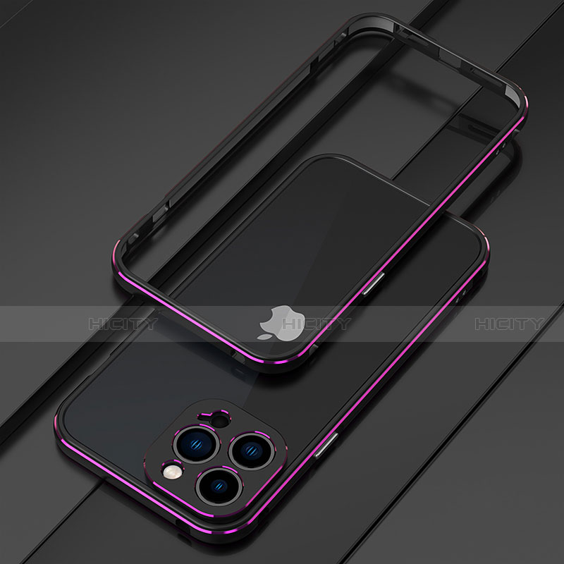 Coque Bumper Luxe Aluminum Metal Etui pour Apple iPhone 13 Pro Max Plus