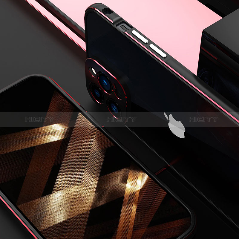 Coque Bumper Luxe Aluminum Metal Etui pour Apple iPhone 14 Pro Max Plus