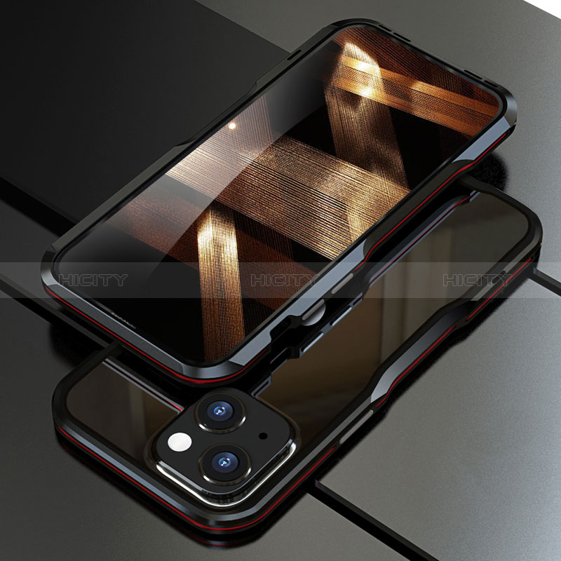 Coque Bumper Luxe Aluminum Metal Etui pour Apple iPhone 15 Plus