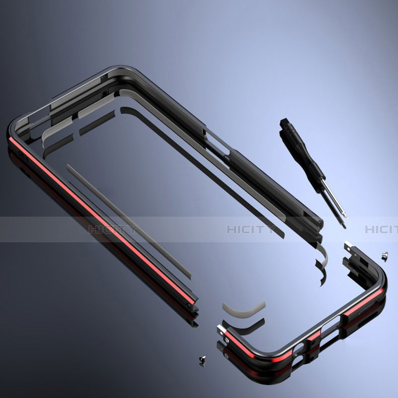 Coque Bumper Luxe Aluminum Metal Etui pour Huawei Honor 9X Plus